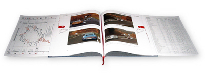 book for nurburgring-nordschleife showing the ideal line concept